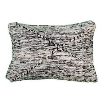 Coussin berbère Zanafi noir 35x55