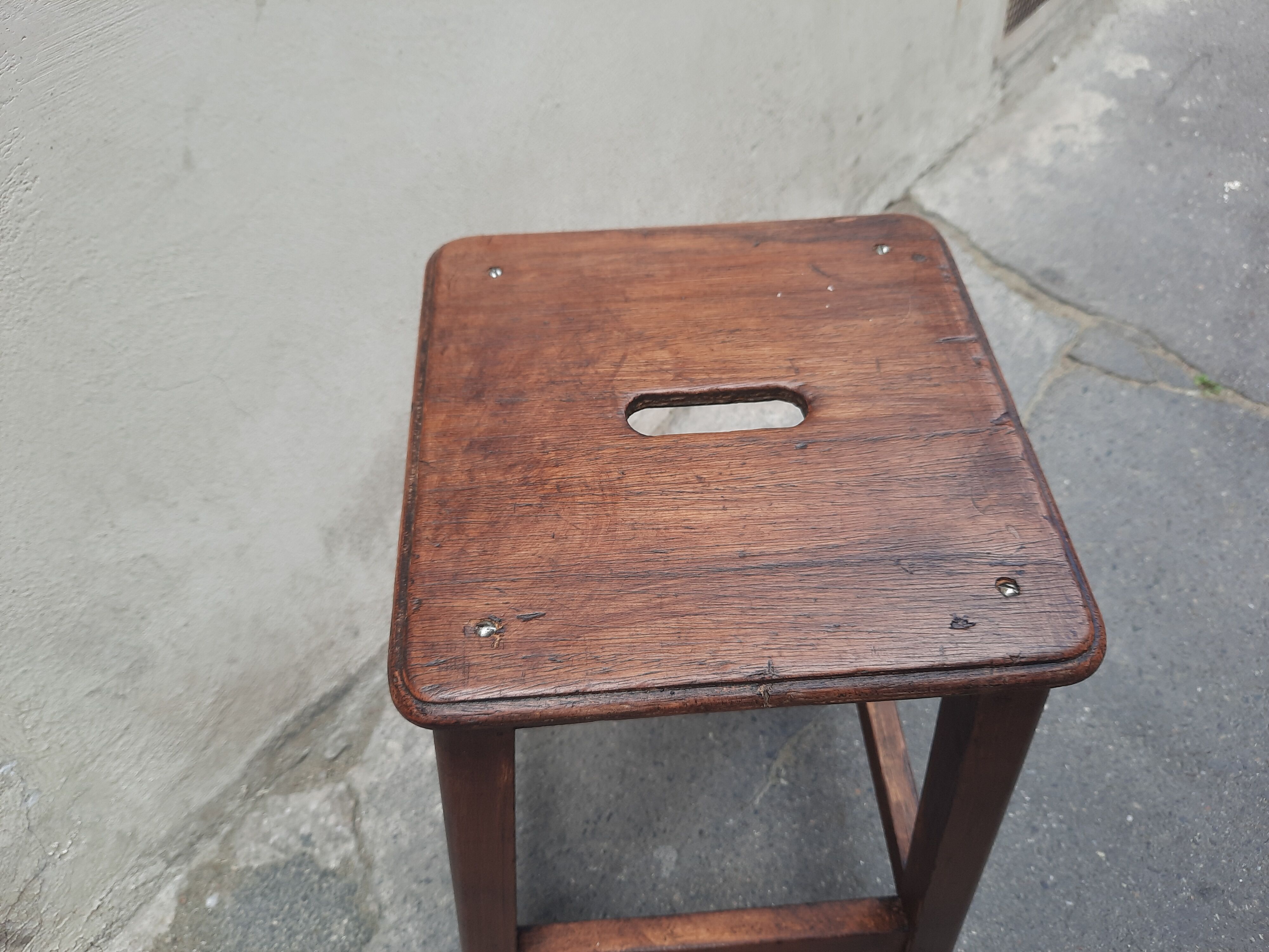 Old workshop stool