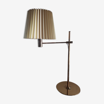 Hans agne jakobsson adjustable and adjustable brass lamp sweden 1978