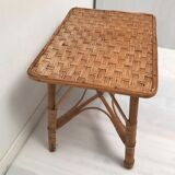 Vintage rattan garden set