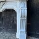 Napoleon III Fireplace In Carrara Marble Circa 1880