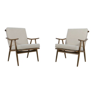 Mid-Century Czechoslovak Armchairs from Ton, 1960