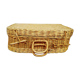 Wicker suitcase
