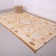 Yellow Vintage Moroccan Rug 181 x 314 cm, Berber Wool Rug, Bohemian Rug