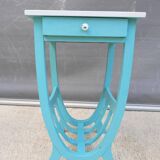 South Sea blue gondola side table