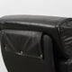 Vintage german office swivel leather easy chair, 1960s