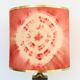 Vintage living room lamp pewter base, Italy 60s