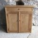 Parisian sideboard in raw wood - vintage 1960
