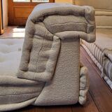 Mah Jong sofa by Roche Bobois in beige by Hans Hopfer, set of 7 modules.