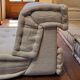 Mah Jong sofa by Roche Bobois in beige by Hans Hopfer, set of 7 modules.