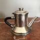 Art deco egoist coffee pot silver metal christian dior