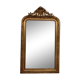 Mirror XIXth in gilded stucco, H 142 cm