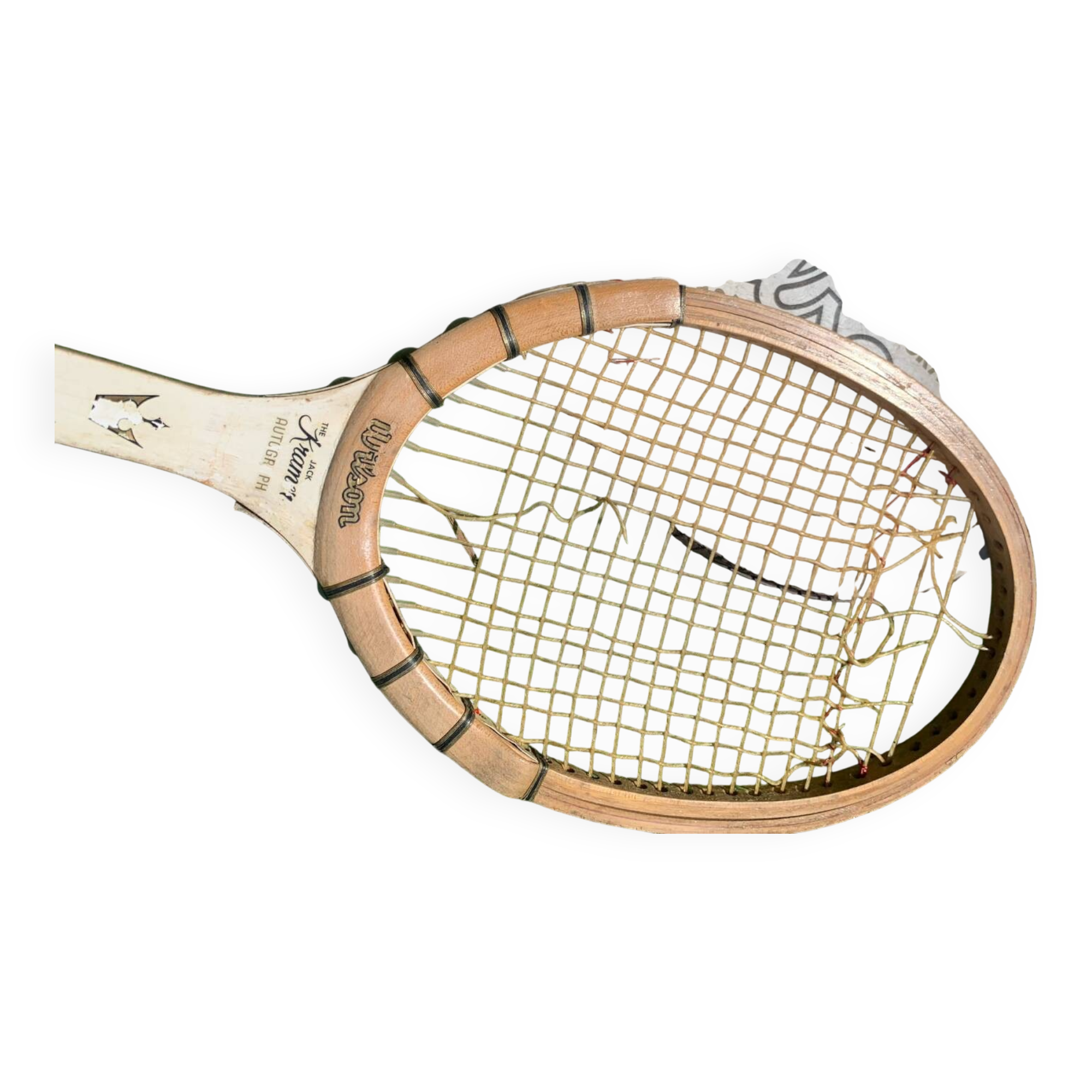 Vintage Jack Kramer Wilson tennis racket