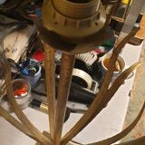 Vintage leafy décor lamp