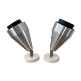 Pair of RAAK wall lamps from the 60s