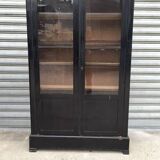 Lacquered oak bookcase 1860