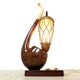 Vintage pipe table lamp by Aldo Tura, 1960s