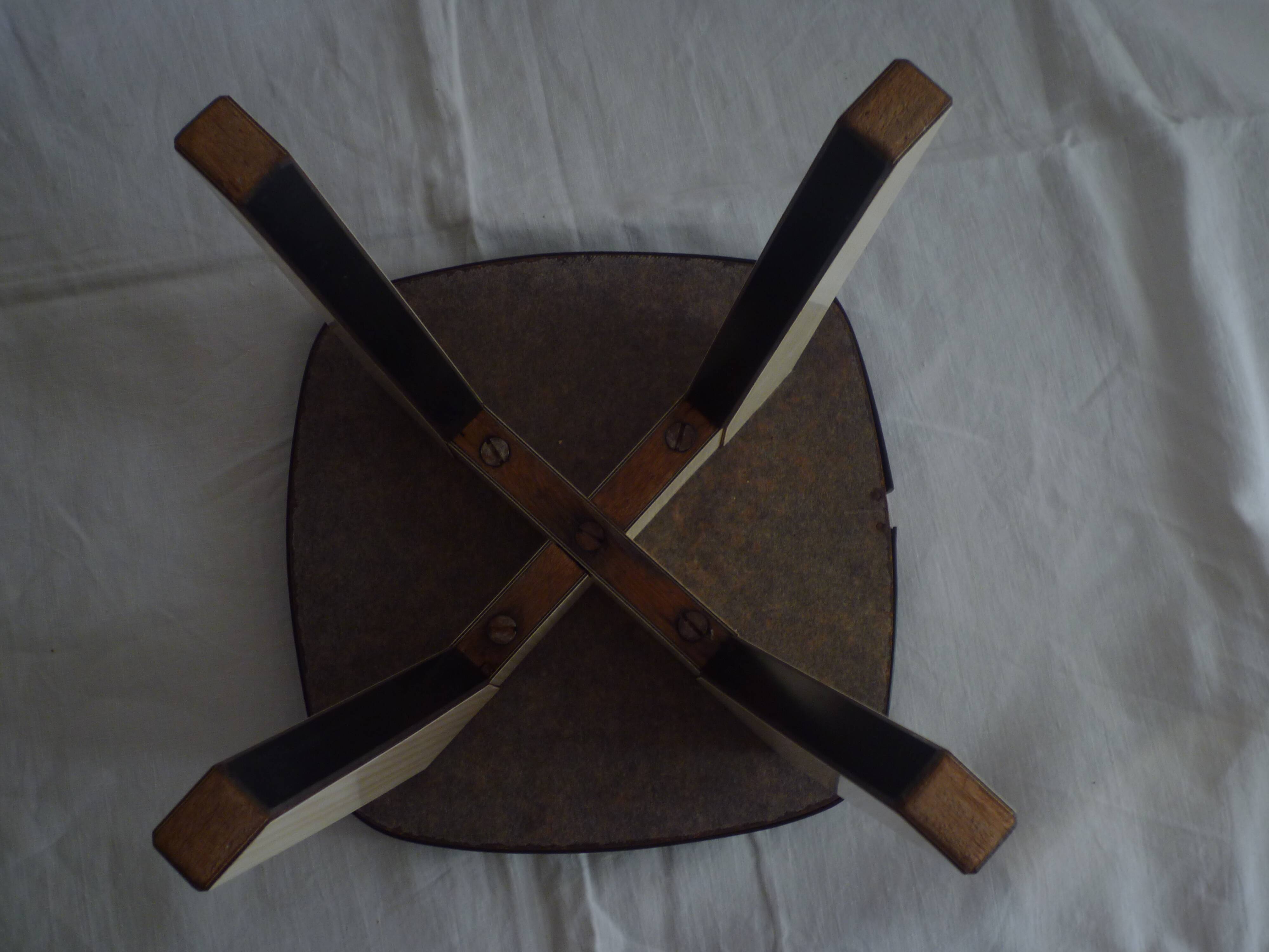 Vintage selette formica 1970s