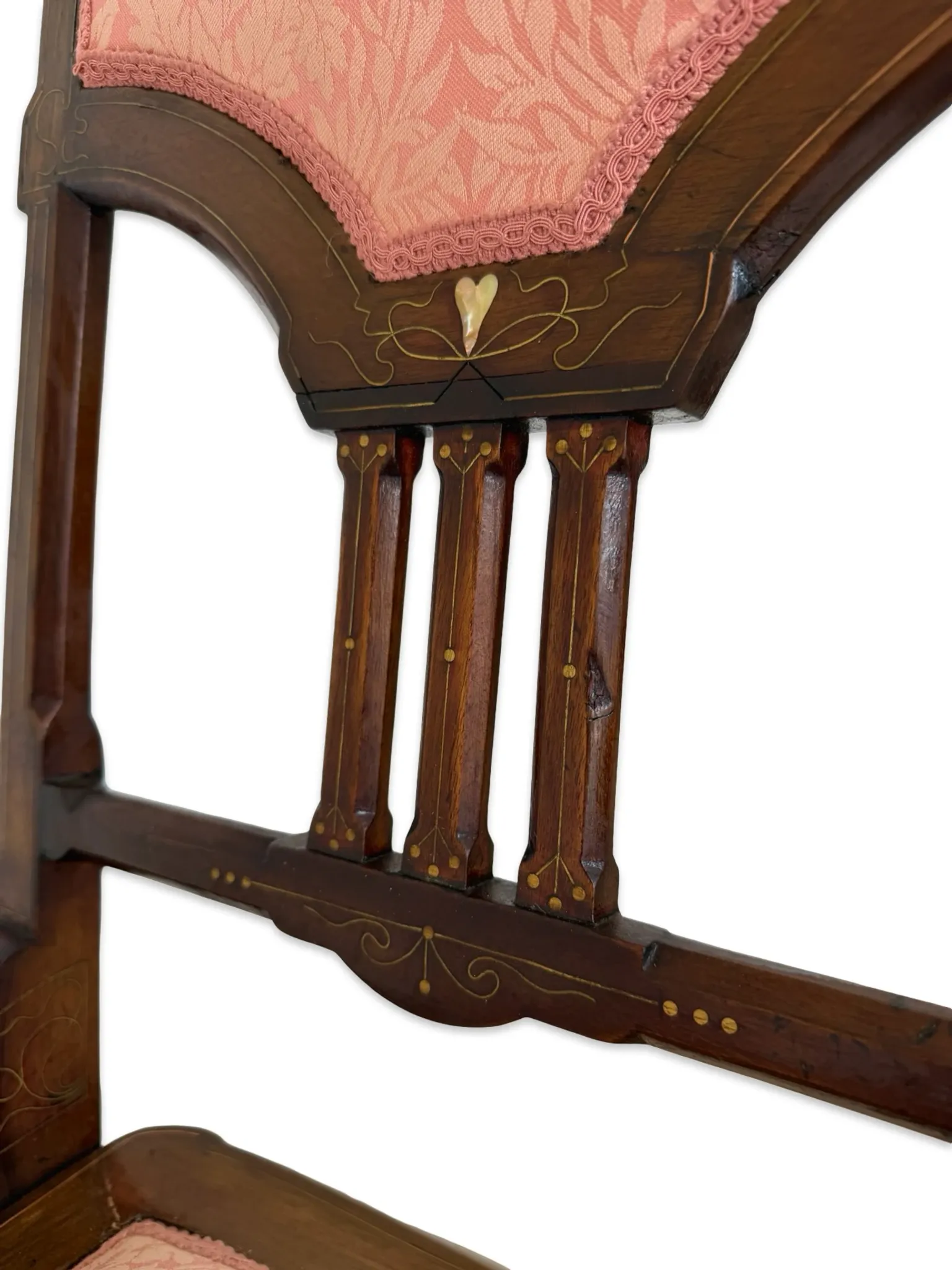 Antique Art Nouveau / Liberty Side Chair – Italy, circa 1900–1910
