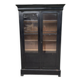 Lacquered oak bookcase 1860
