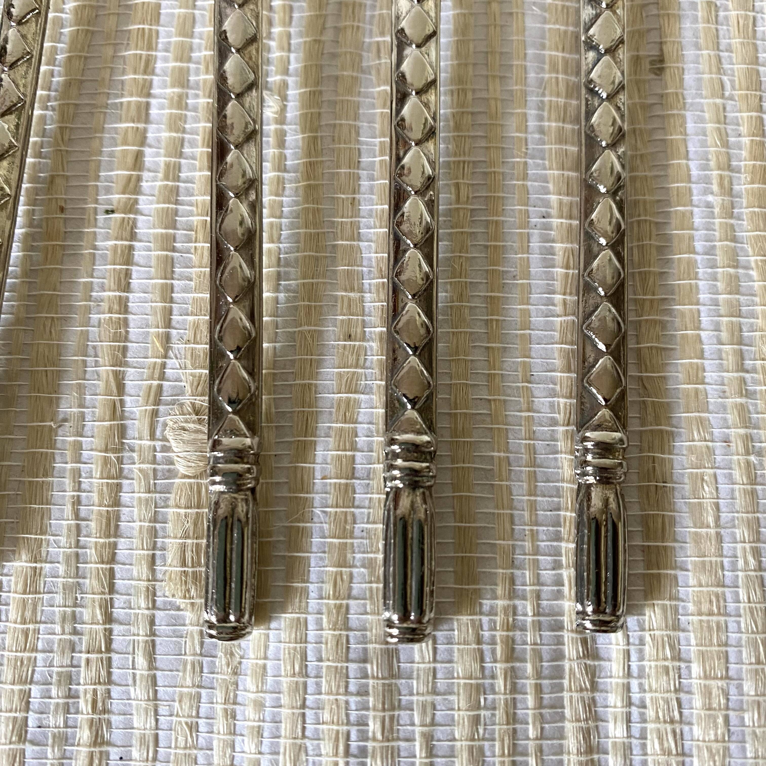 Small vintage silver spoons