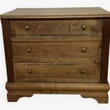 Petite commode en bois vintage 3 tiroirs