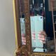 Deknudt gilded mirror with glazing beads from the 70s
