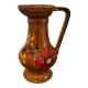 Pitcher, vintage glazed stoneware decanter