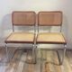 Pair of chairs Marcel Breuer Cesca B32
