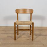 J39 Folkchairs Chairs by Børge Mogensen for FDB Møbler, Denmark, 1960s, Set