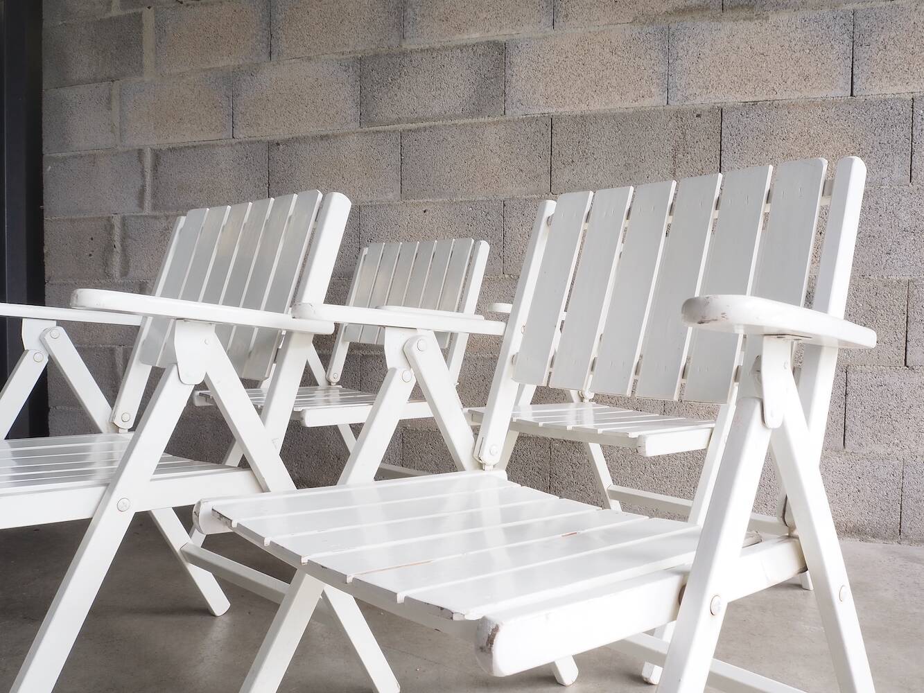 Youpy garden/terrace furniture, René Gleizes, vintage 70s