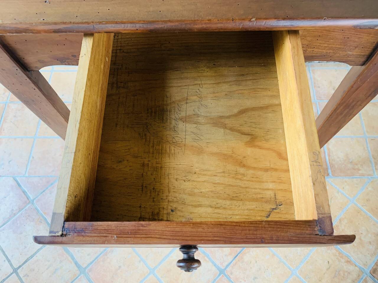 Wooden farm console, circa 30's/40's