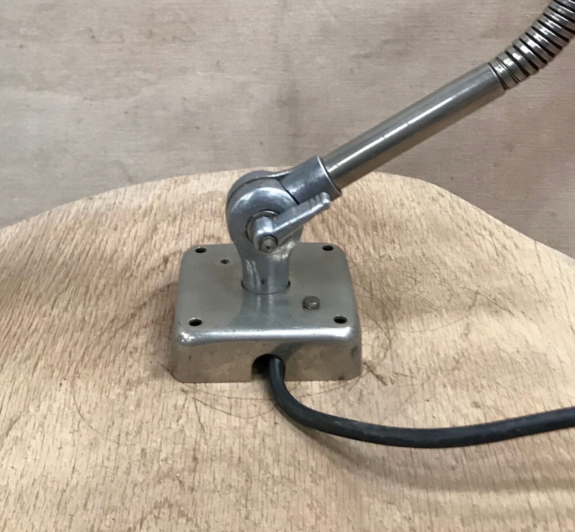 Vintage Russian workshop or desk lamp