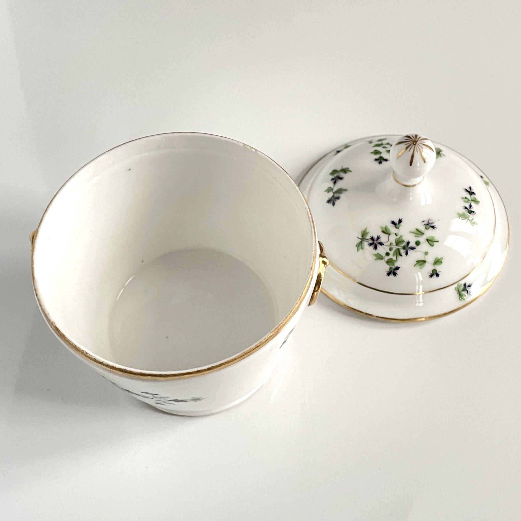 Porcelain Sugar Pot of the Duke of Angoulême | Barbeaux | 19th Century