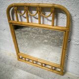 Rattan mirror 62x74cm
