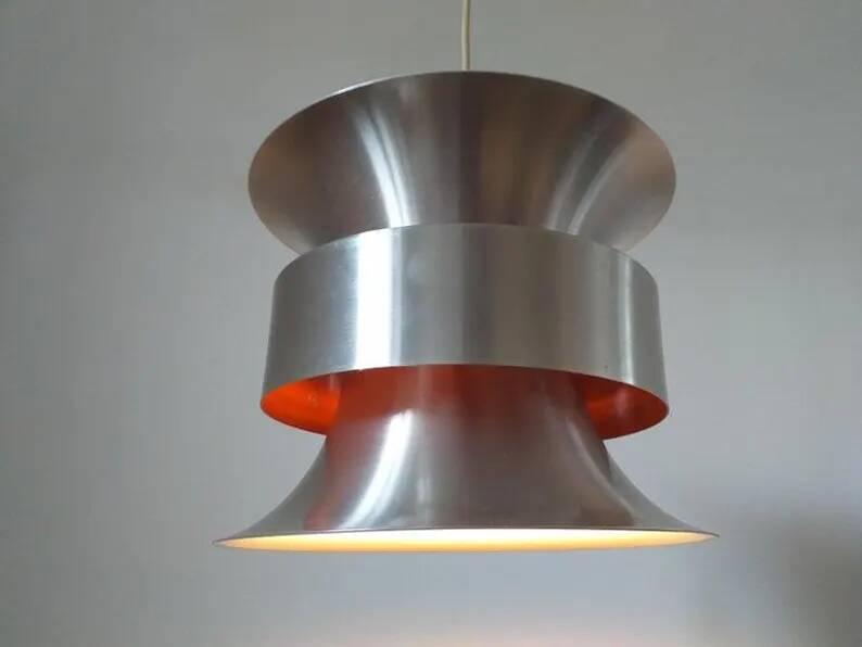 Midcentury Pendant Designed by Carl Thore, Sweden, 1970s