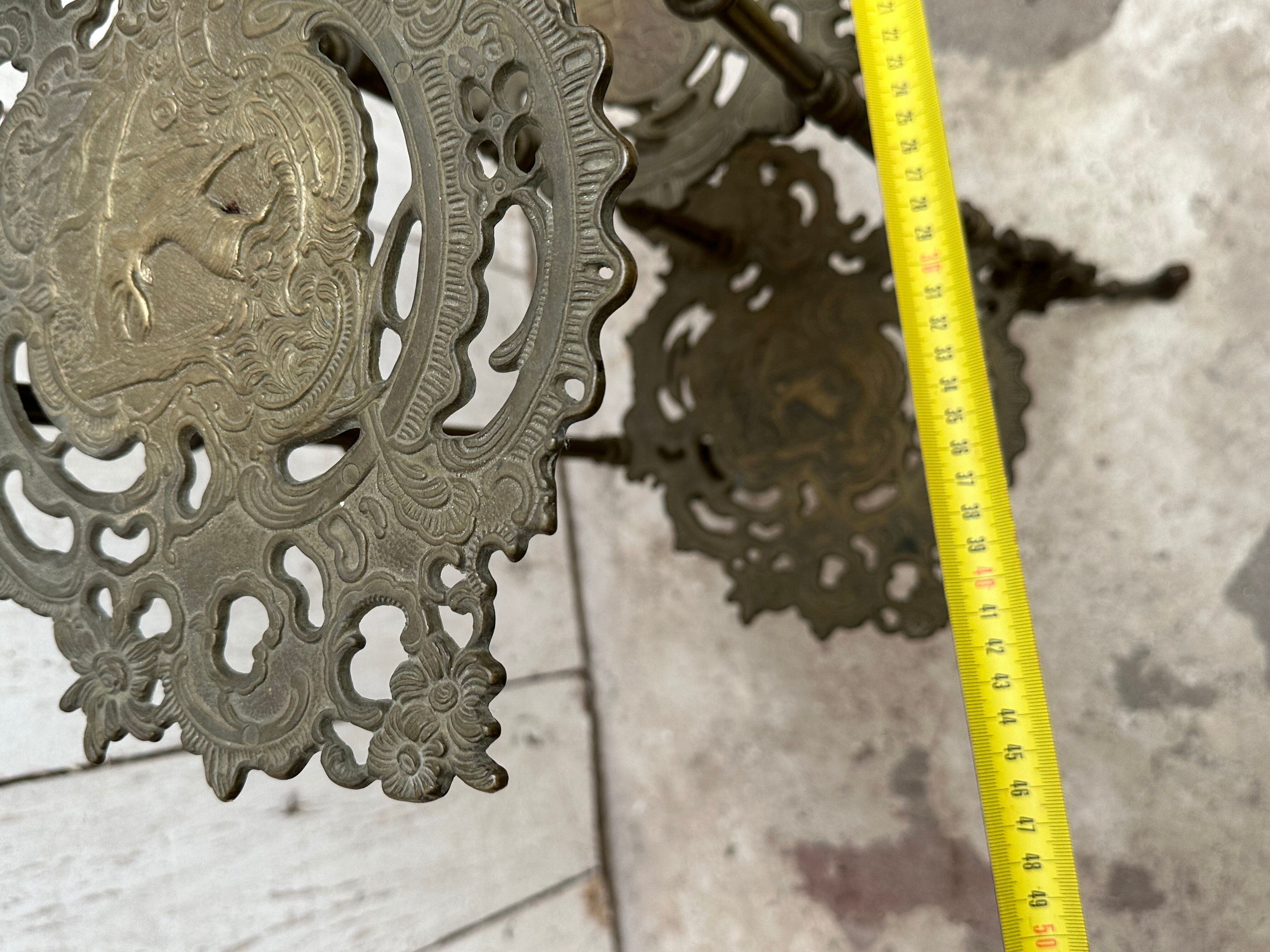 Vintage brass harness