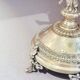 Antique Silver Cup, Swedish Nickel Silver Sugar Sprinkler with Spoon Östberg
