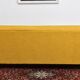 Scandinavian style yellow boucle folding sofa, 1960s