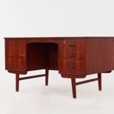 Teak desk, Danish design, 1970s, production: Denmark