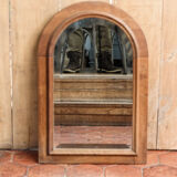 Miroir biseauté en arc 73x49cm