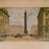 "Place Vendôme" by Charles Nollet