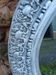 Grand miroir rond de style Gustavien