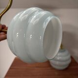 Pair of Art Deco swan neck wall lights