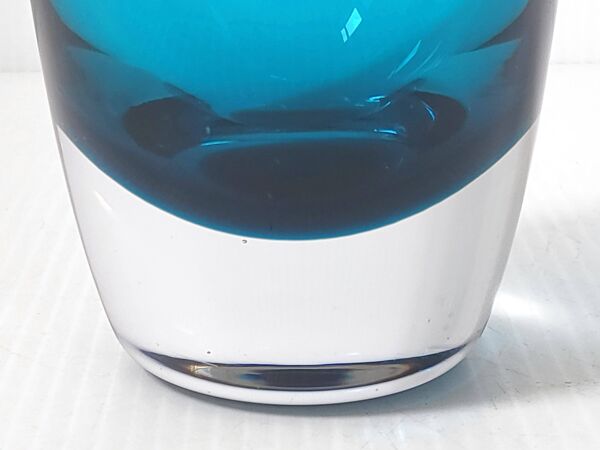 Vase vintage en cristal de Vannes 1960