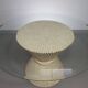 Retro Vintage Sheaf Of Wheat Bamboe dining table By Mcguire America Wide 122 Height 72 cm