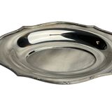Tableware, silver-plated metal bread basket, 20th century
