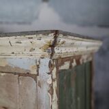 Indian wardrobe 2 doors in bleached wood