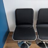 4 vintage swivel chairs