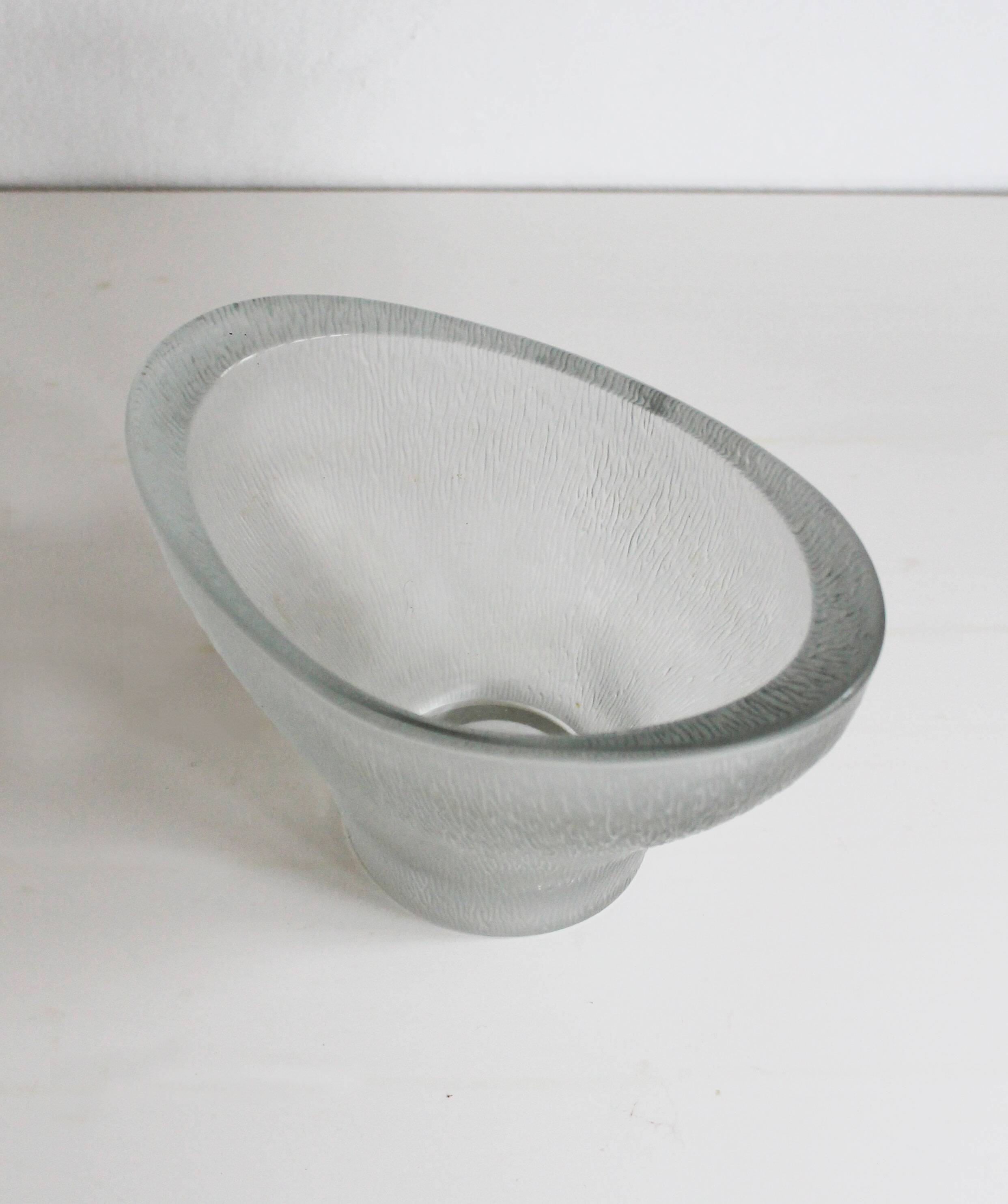 1962 “Eye Bath” Bowl by Frantisek Vizner for Rudolfova hut